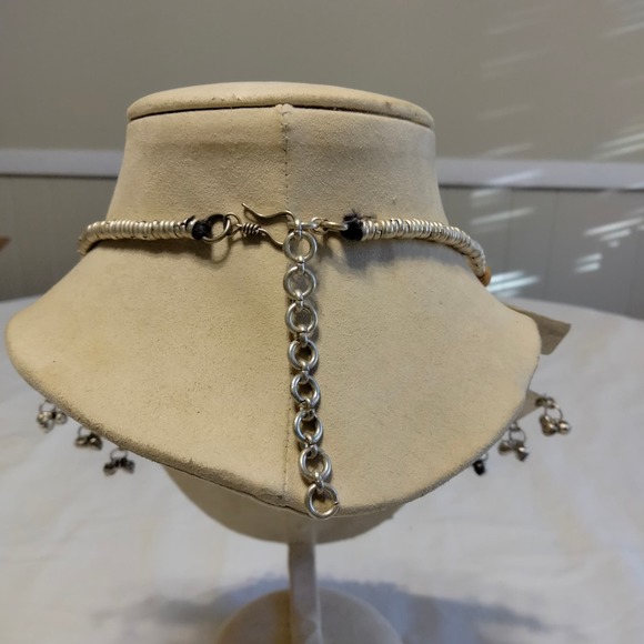 Iris Apfel & Bajalia Silver Multi Pendant Statement Necklace - Picture 15 of 16